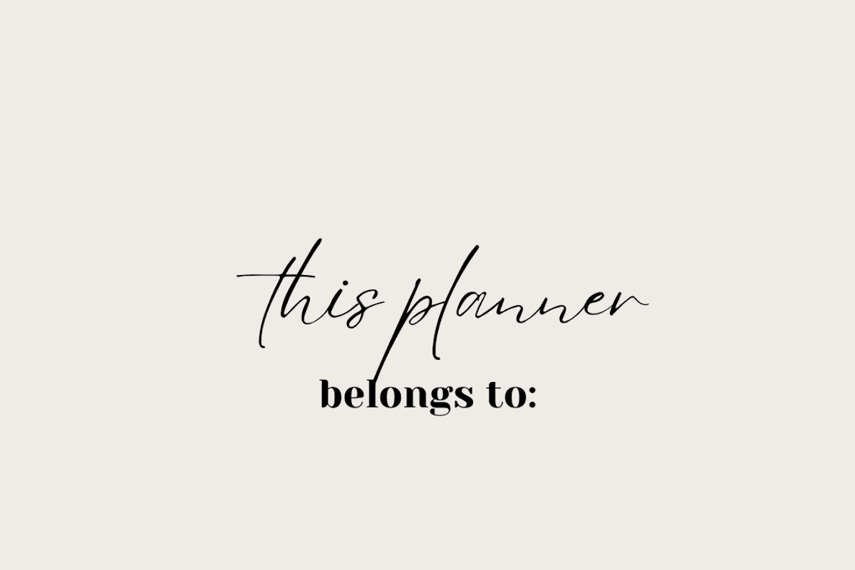 365 Days Planner, a Stationery Template by Brand Your Biz Co. (Photo 10 of 11)