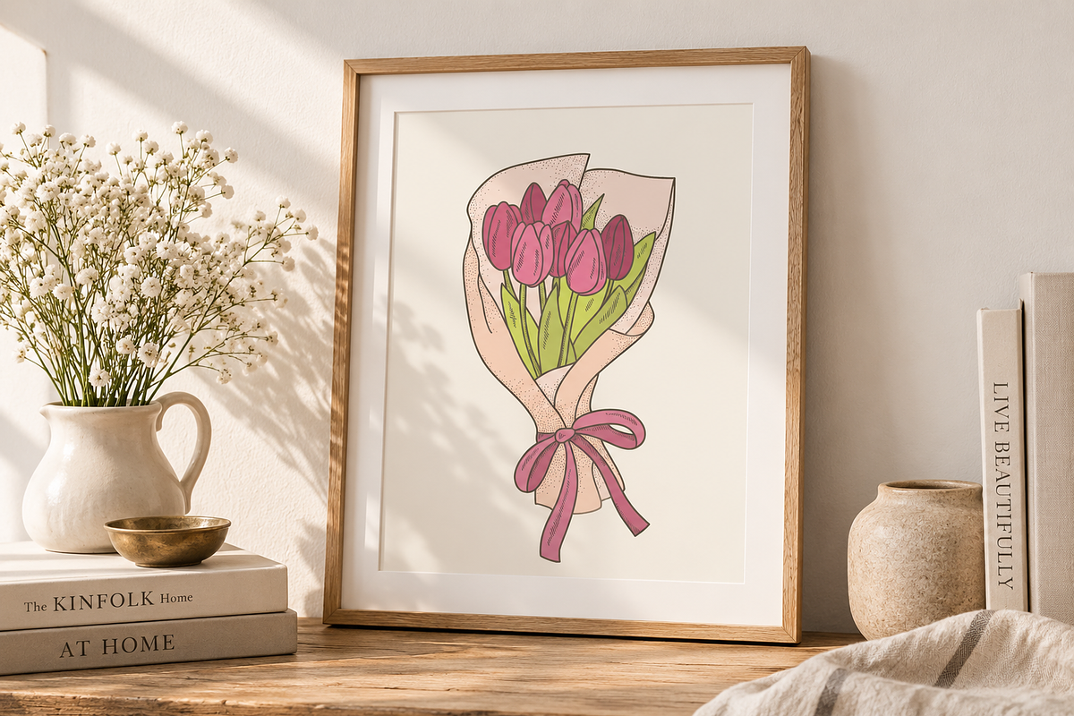 Spring Bouquets Clipart, a Decorative Illustration by Anna Studio (Photo 5 of 12)