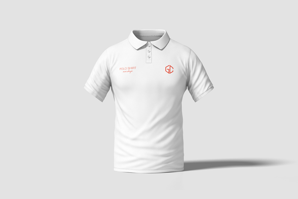 High Quality Polo Shirt Mockup, a Shirt Mockup by graphiccrew (Photo 5 of 13)