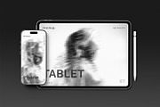 Tablet and Phone Screen Mockup, an iPad Mockup by graphypix (Thumbnail 3 of 4)