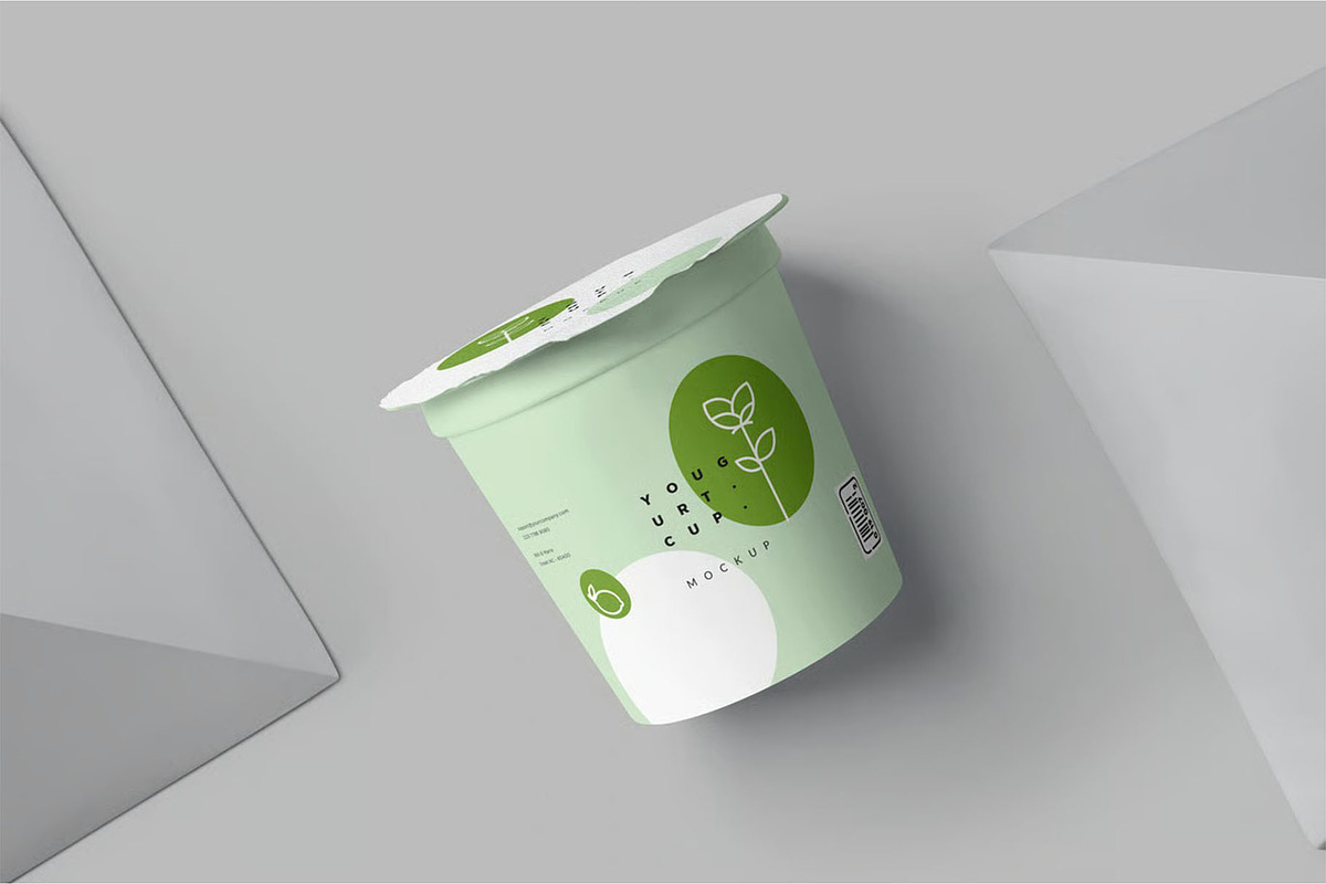 Yogurt Cup Mockups, a Product Mockup by megostudi0 (Photo 3 of 7)