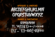 Hearns Handbrush Font, a Font by Multype Studio (Thumbnail 9 of 10)