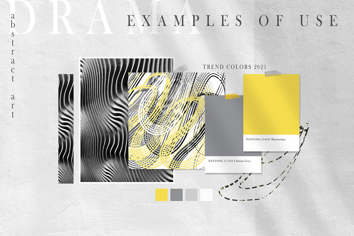 Abstract art in colors of the year, a Texture Graphic by Tiana Geo (Photo 12 of 13)