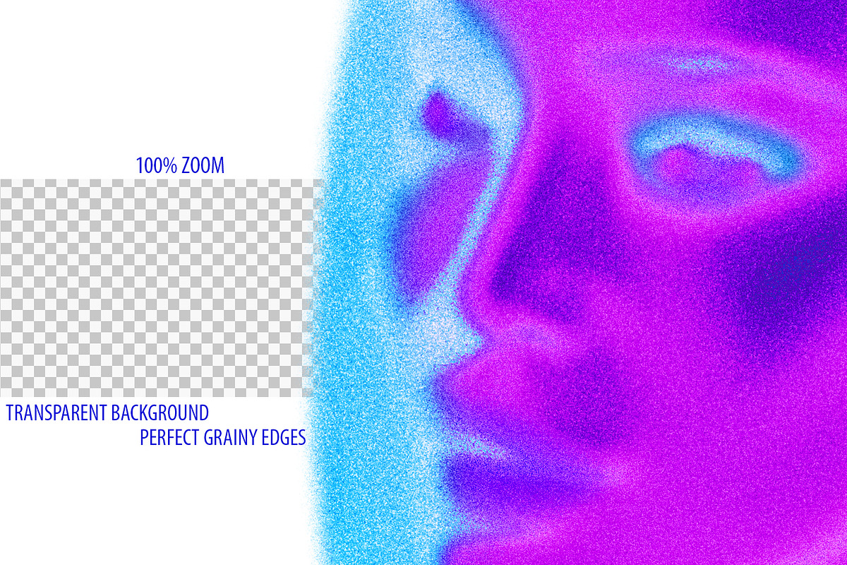 Grainy Gradient Textures & Shapes, an Object Graphic by CatJello Graphics (Photo 28 of 38)