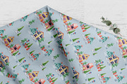CHRISTMAS seamless patterns, a Pattern Graphic by Tiana Geo (Thumbnail 6 of 7)