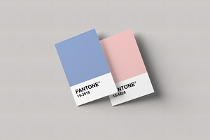 Pantone Card Mockups