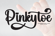 Pinkytoe | Script Font