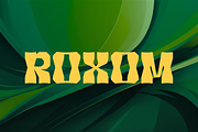 Roxom Font, a Serif Font by IWMType (Thumbnail 1 of 6)