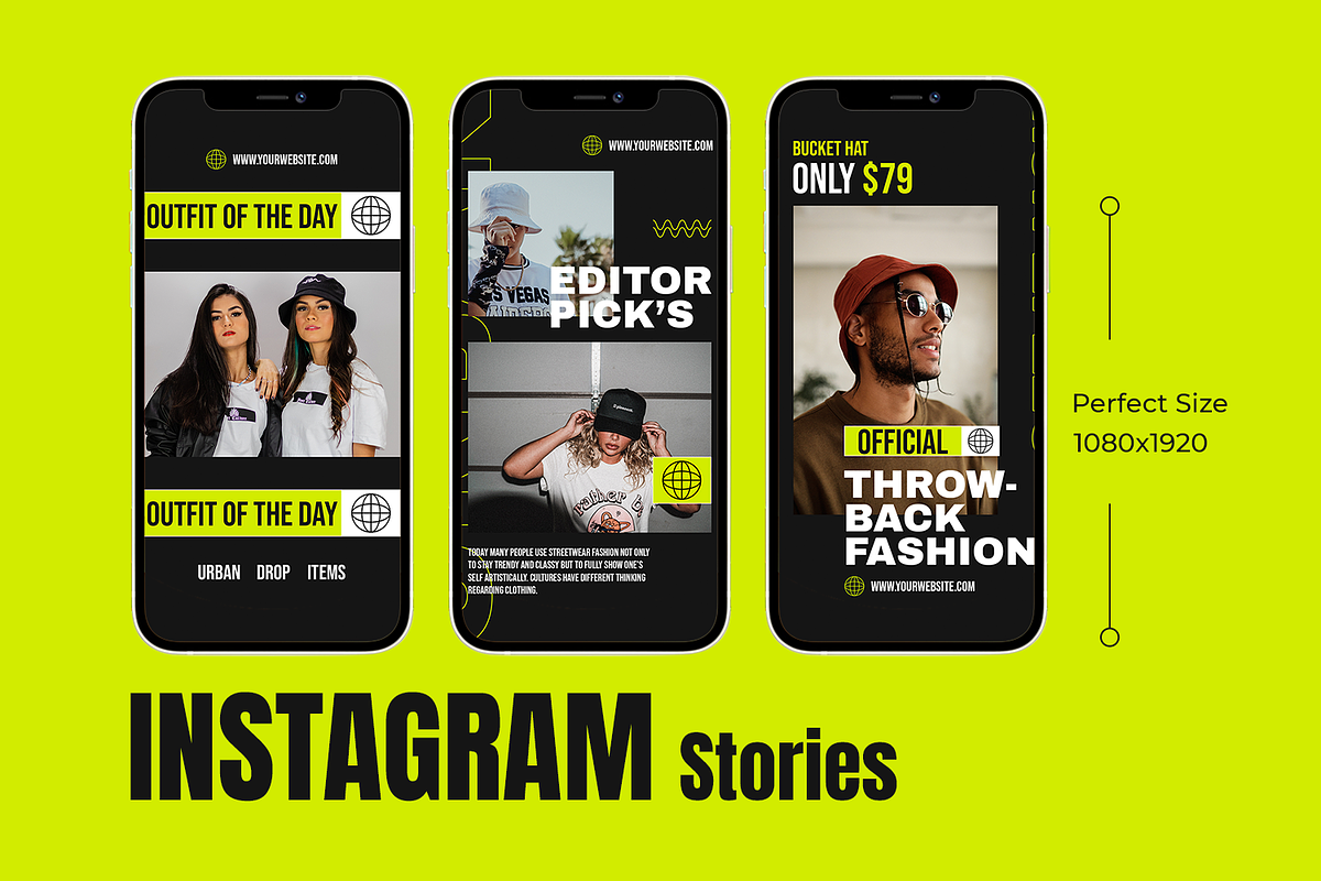Twils Streetwear Instagram Template, a Social Media Template by Shinra Labs (Photo 2 of 5)
