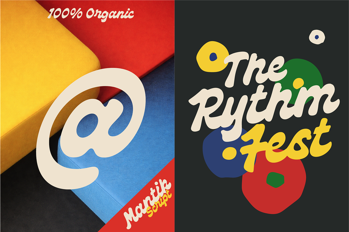 Mantik - Bold Script Font, a Script Font by Pipello Grafik (Photo 2 of 12)