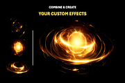170+ Golden Magic Overlay Effects, an Object Graphic by Mikel Blazgad (Thumbnail 6 of 11)