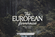 European Farmhouse Font Duo, a Serif Font by gafaroff studio (Thumbnail 1 of 7)