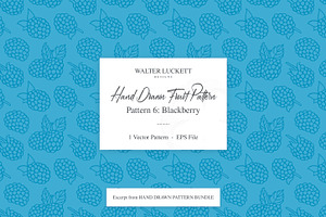 Hand Drawn Fruit - Pattern 6