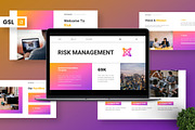 Risk Management - Business GSL, a Presentation Template by Deepslide Studio (Thumbnail 1 of 6)