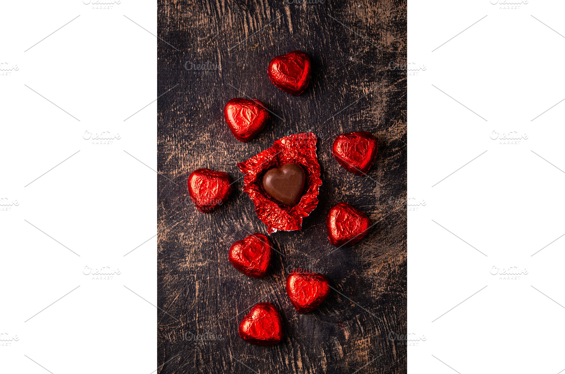 Valentine's Day chocolate in shap of, a Holiday Photo by Yulia Furman