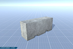 Concrete Barrier #1