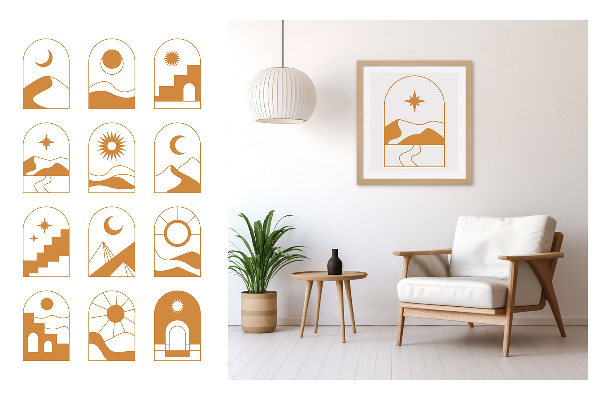 100 Illustrations and Frames Atelier, an Object Graphic by Katrinelly (Photo 15 of 16)