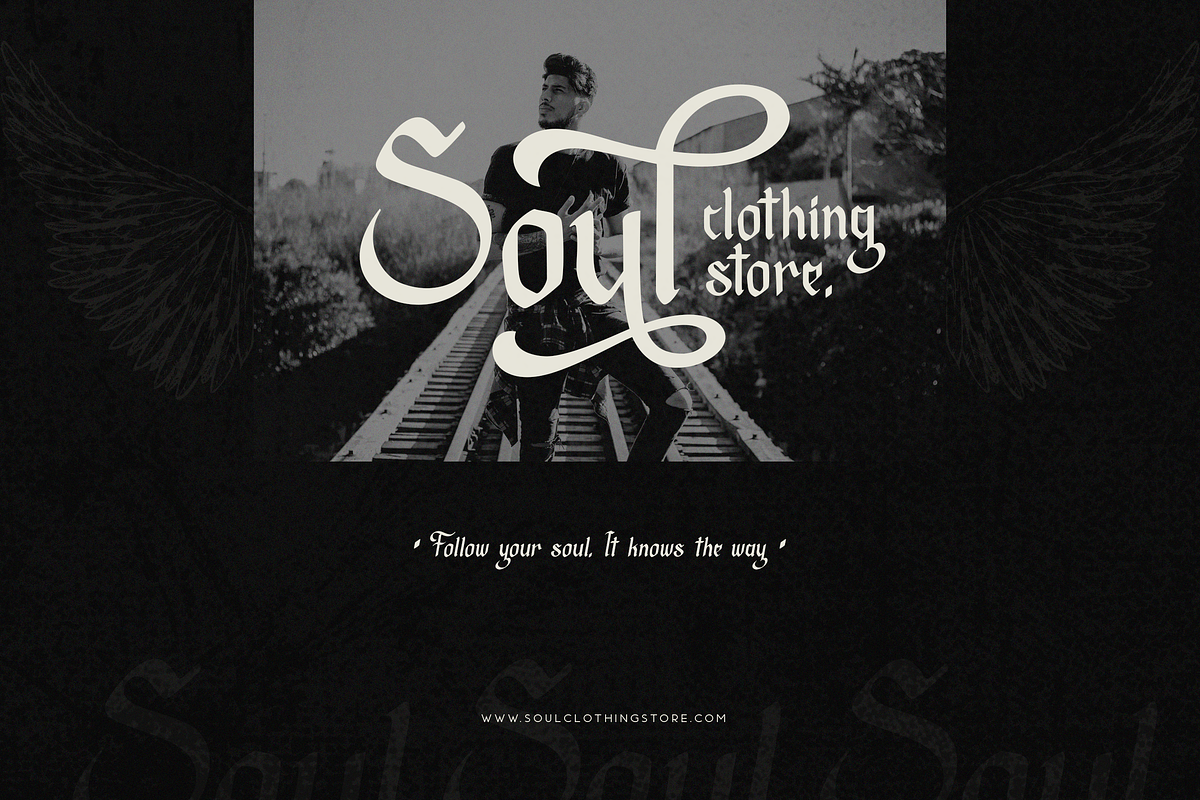 Empirelines, a Blackletter Font by Haksen (Photo 4 of 7)