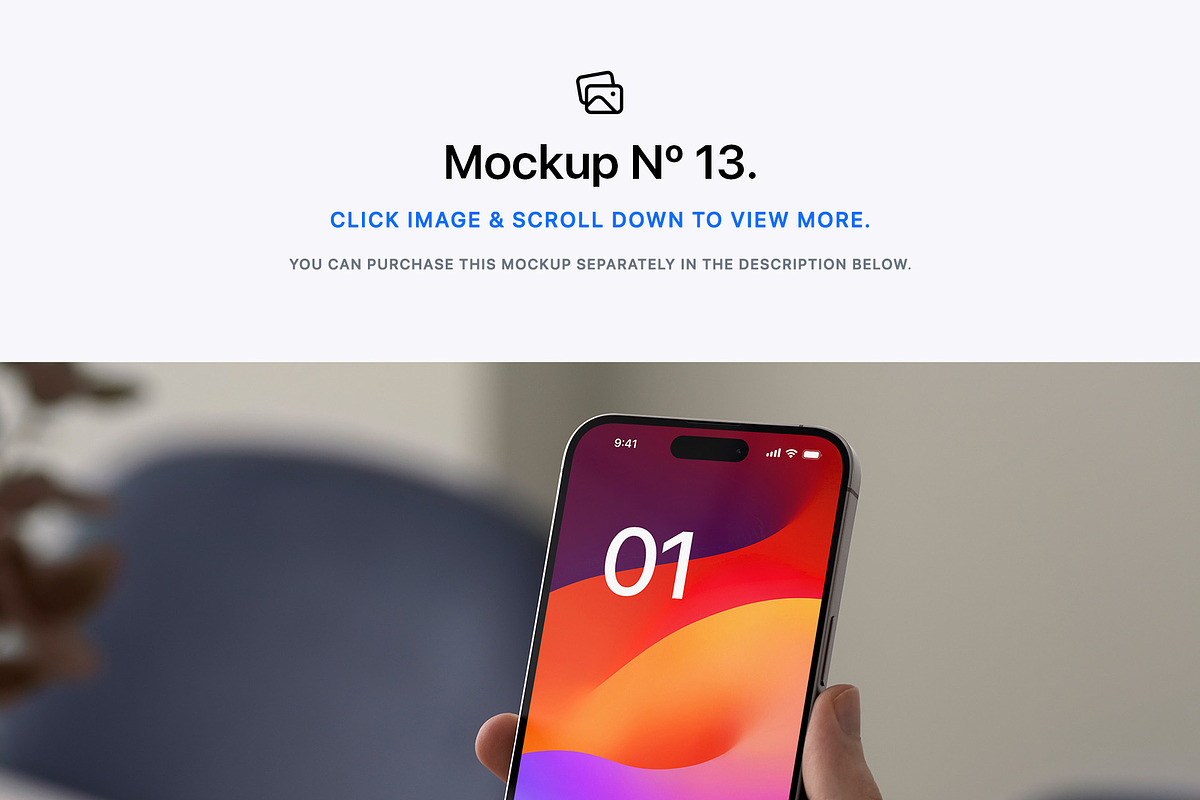 15 Phone 15 Pro In Hand Mockups, an iPhone Mockup by Asylab (Photo 23 of 26)