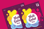 Holi Gulal Fest flyer, a Flyer Template by AdamHasan (Thumbnail 3 of 3)