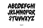 Ghost Malone - Scary Font, a Handwritten Font by ariodsgn (Thumbnail 2 of 7)