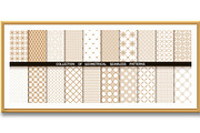 Geometric set of seamless patterns, a Pattern Graphic by RODINA (Thumbnail 3 of 3)