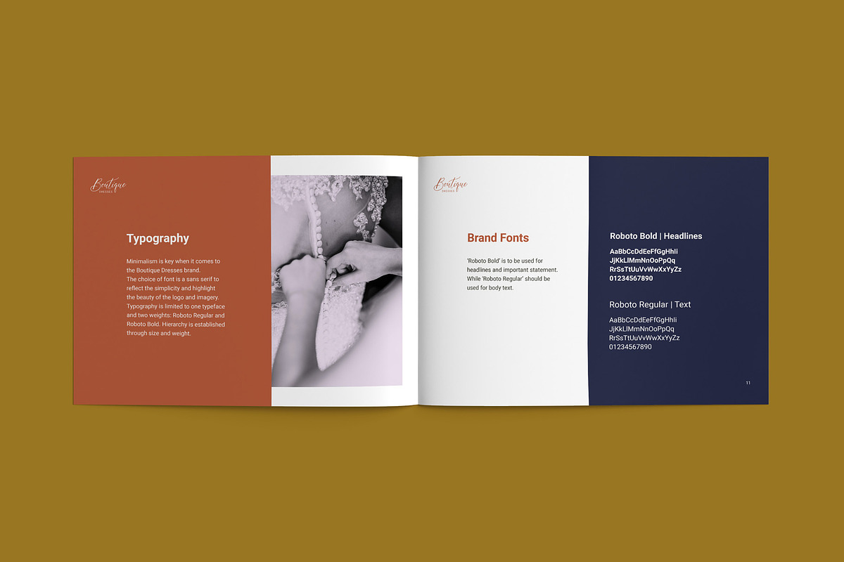 Tawny - Brand Guide, a Brochure Template by Letterlust Studio (Photo 9 of 15)
