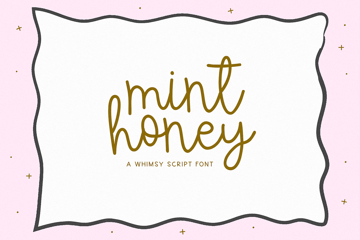 Mint Honey | Whimsy Script Font, a Script Font by KA Designs (Photo 1 of 11)