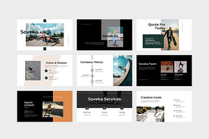 Soveka - Google Slides Template