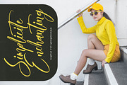 Sunshine Daytimes Bold Handwritten, a Script Font by stylishtype.co (Thumbnail 6 of 20)