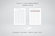 Digital Wedding Planner Canva PDF, a Stationery Template by BRANDcontent (Thumbnail 5 of 6)