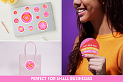 Cute Shipping Sticker Templates, a Stationery Template by SunshineStudioBoutique (Thumbnail 5 of 10)