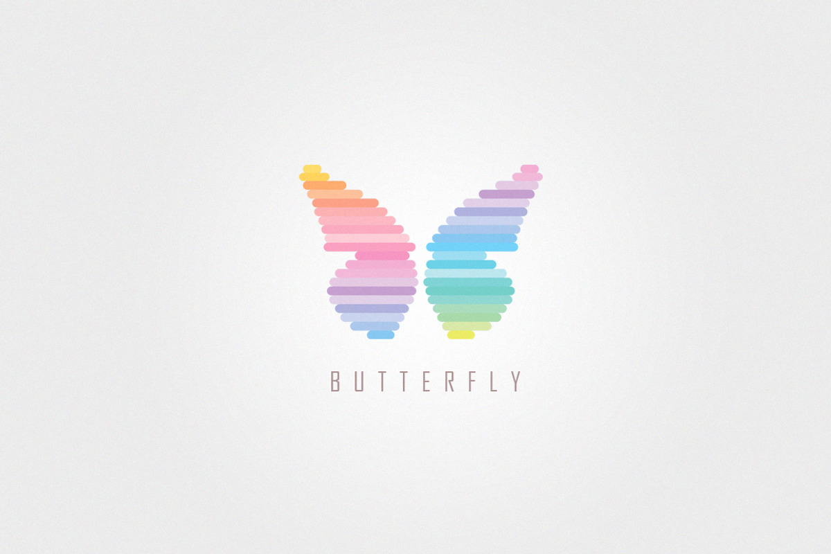 Spectrum Butterfly logo, a Branding & Logo Template by Polar Vectors (Photo 2 of 5)