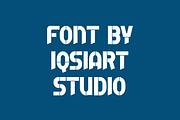 Awone Stencil Font, a Sans Serif Font by Iqsiart Studio (Thumbnail 4 of 7)