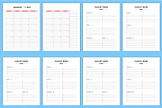 2025 Checklist Planner Canva, a Stationery Template by Designmela01 (Thumbnail 4 of 8)