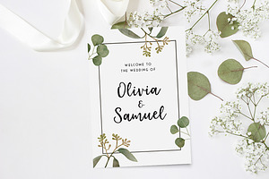 Elderflower Script Font Logos