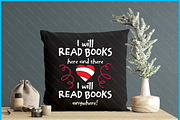I Heart Books Reader SVG PNG, a Graphic by Creativeusart (Thumbnail 4 of 4)