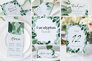 Eucalyptus Wedding Template Bundle, a Stationery Template by MarryMeMoments (Thumbnail 1 of 7)