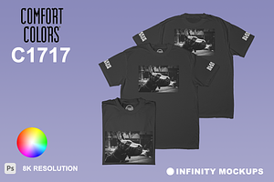 Comfort Colors C1717 Tshirt Mockup