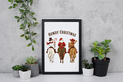Howdy Christmas Cowboy PNG, an Illustration by Daily.Designs (Thumbnail 5 of 5)