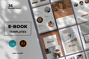 Modern Ebook Templates For Canva, a Presentation Template by AndrewPixel (Thumbnail 1 of 10)
