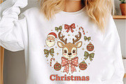 Cute Christmas Reindeer PNG, an Illustration by Libby Wishes (Thumbnail 4 of 6)