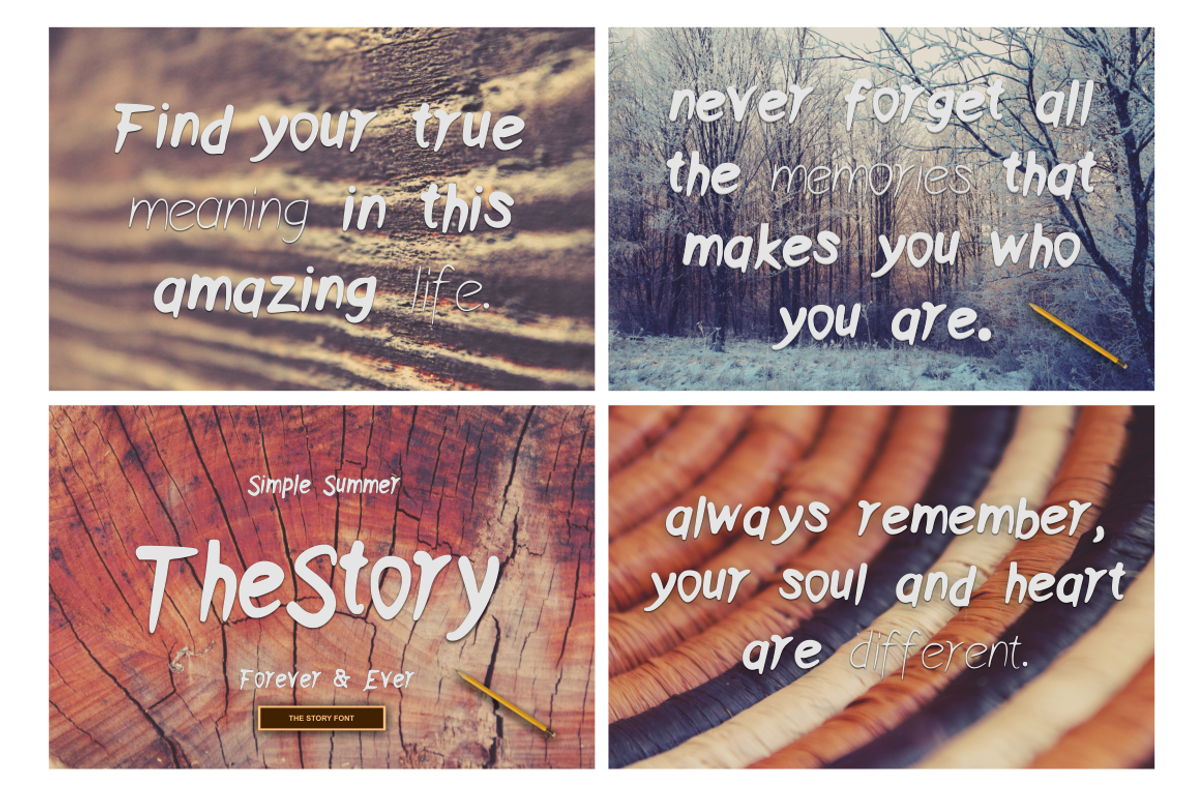 The Story Font - 50% Off preview 4