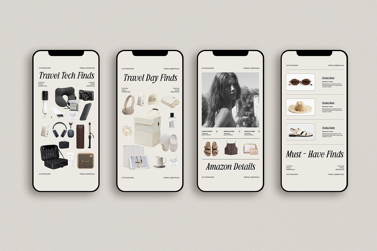 40 LTK Instagram Story Canva, a Social Media Template by Amaré Creative (Photo 4 of 7)