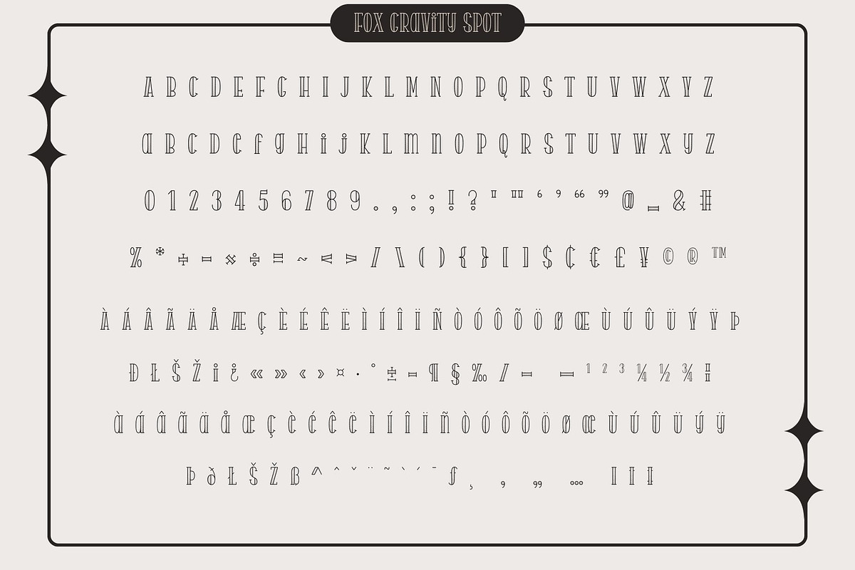 Fox Gravity 4 Font Style, a Slab Serif Font by Fox7 By Rattana (Photo 10 of 12)