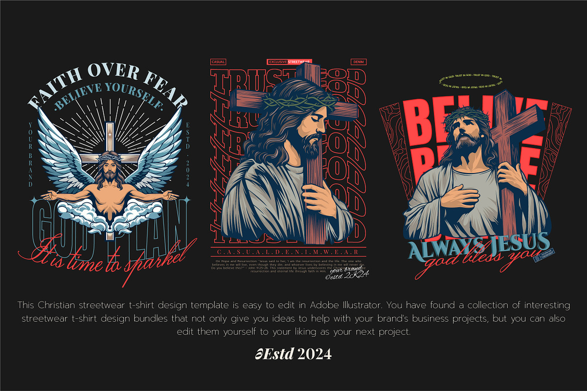 Christian illustration design, a Person Illustration by Baleee (Photo 10 of 10)