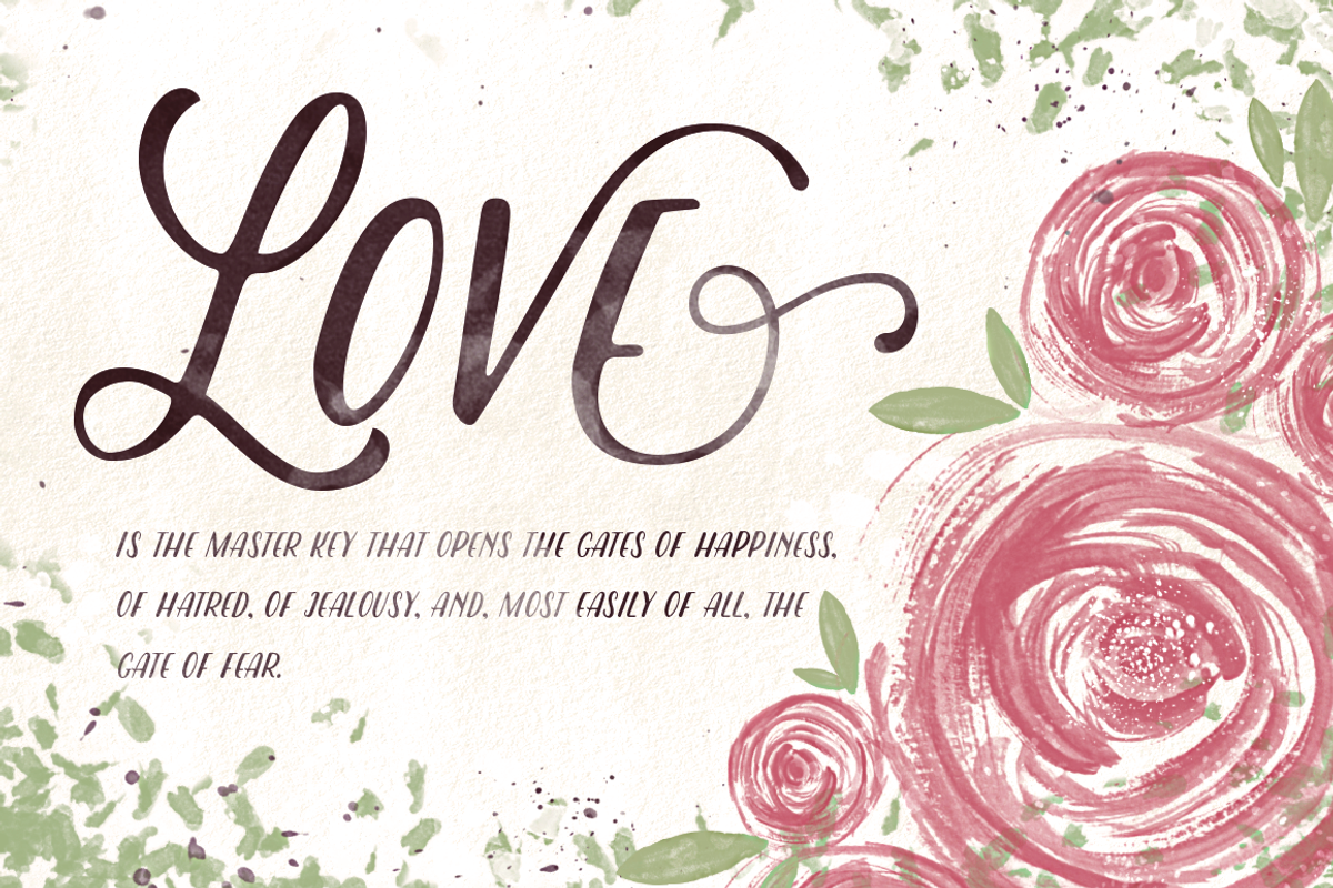 Vigneta Typeface preview 4