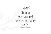 White Pledge, a Sans Serif Font by khurasan (Thumbnail 2 of 5)
