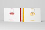 Large Cardboard Shopping Bag Mock-Up, a Packaging Mockup by MassDream (Thumbnail 4 of 9)