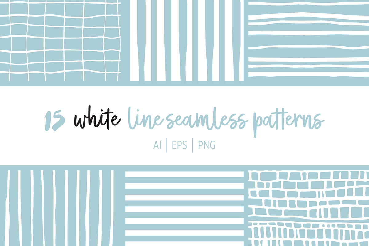 Simply Lines, a Pattern Graphic by Suphansa (Photo 6 of 9)